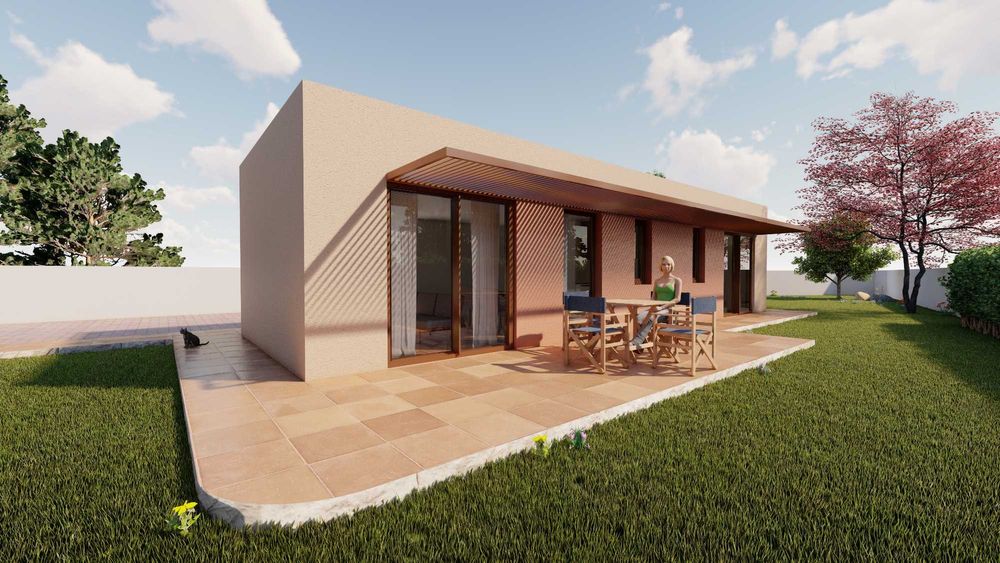 Moradia T1 (Terreno + Projetos + Construção)