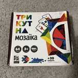 Деревянная триугольная мозаика