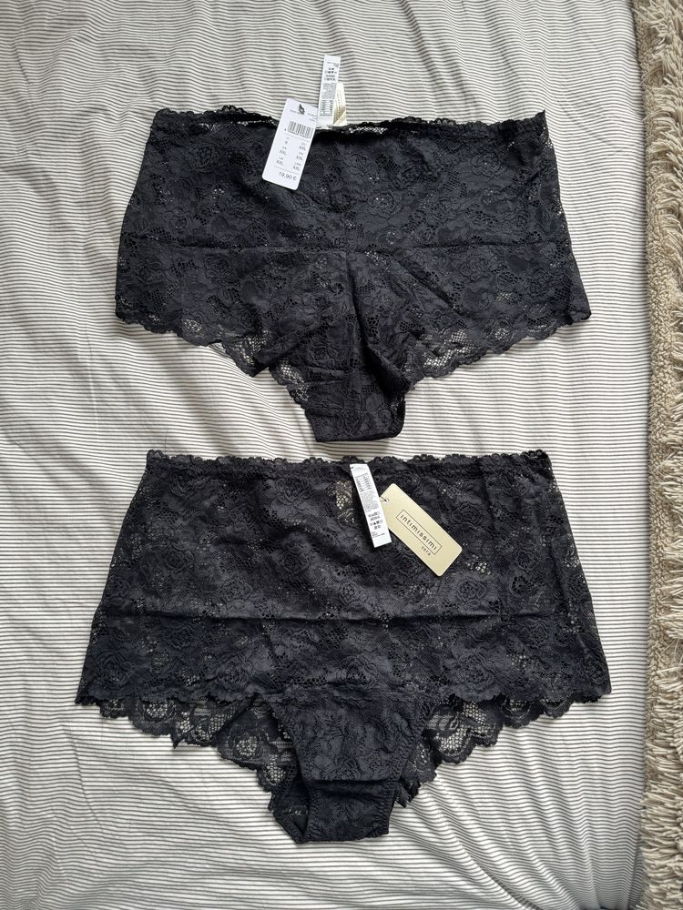 2-pack koronkowe figi culotte wysoki stan Intimissimi