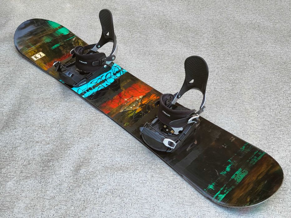 Deska Freeridowa K2 RAYGUN 157 cm + wiązanie HEAD! Db stan! WIDE