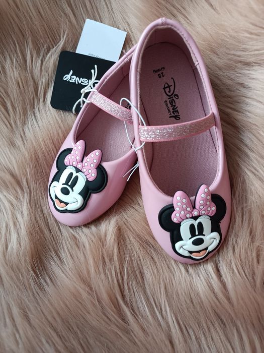 Baleriny Myszka Minnie, nowe, rozmiar 28
