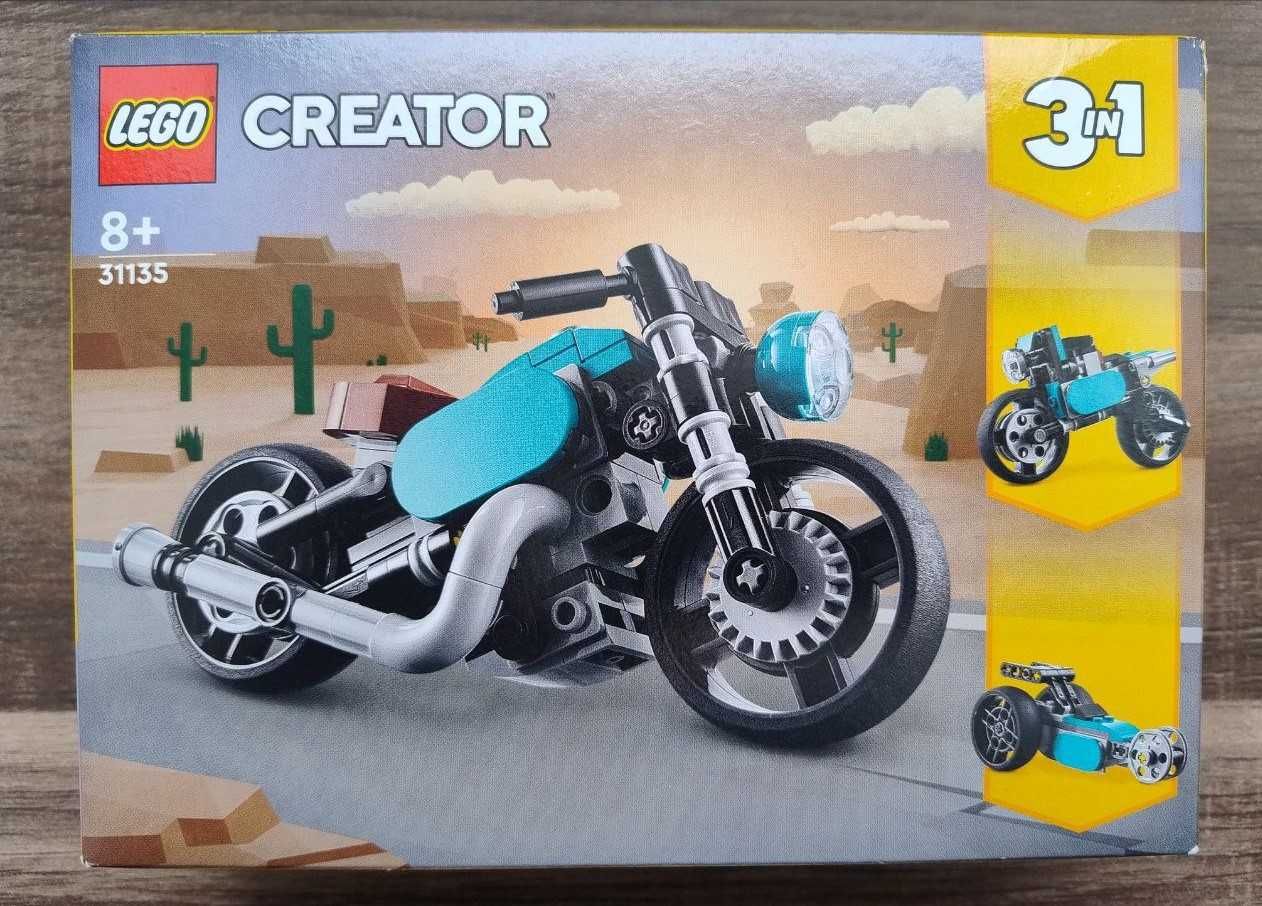 Конструктор LEGO Creator 31135  Винтажный мотоцикл (128 деталей)