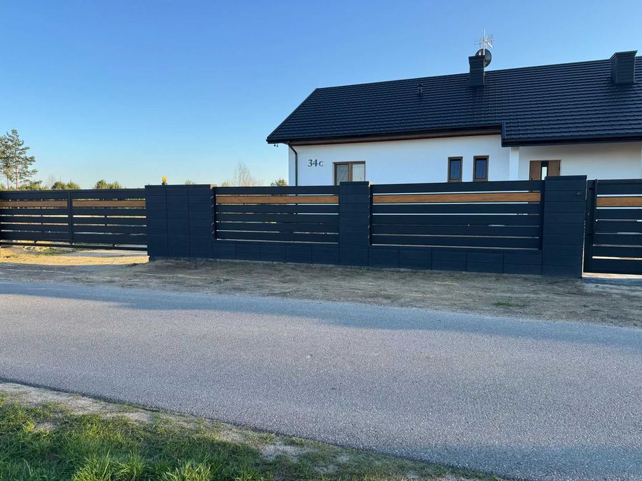 Panel ogrodzeniowy! Sztachetki Metal! SOLO DUO Płot! Na wymiar! Szybko