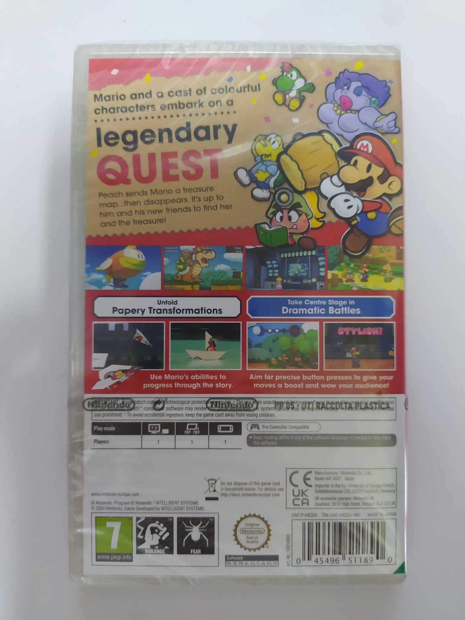 NOWA Paper Mario: The Thousand-Year Door Switch