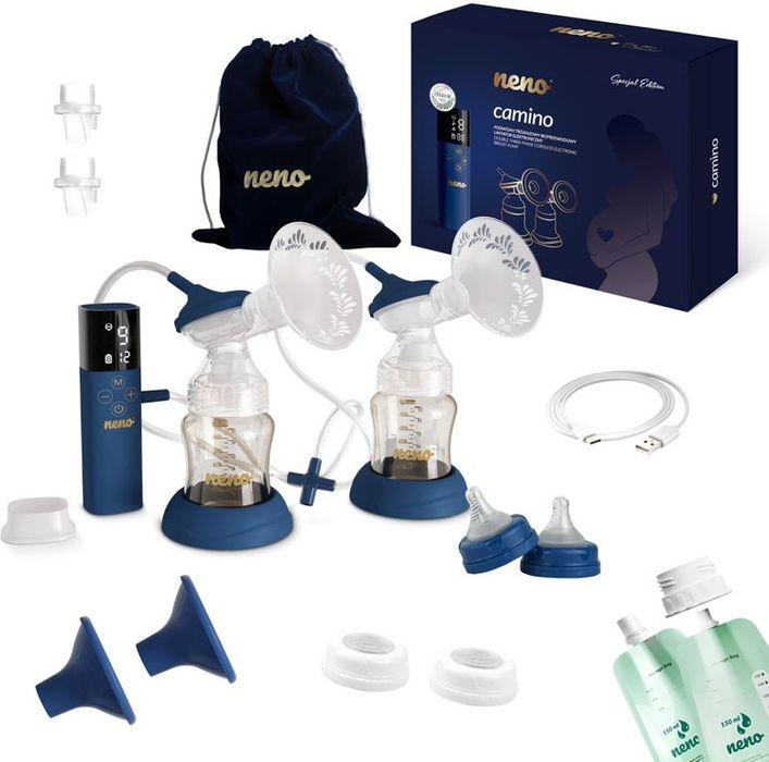 Laktator Neno Camino podwójny bezprzewodowy malo używany