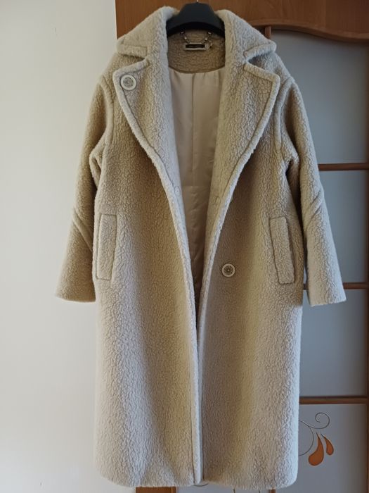 Пальто зимове альпака