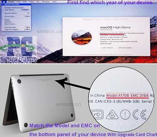 Adapter Dysku Sintech Karta NGFF  M.2 Key M Macbook