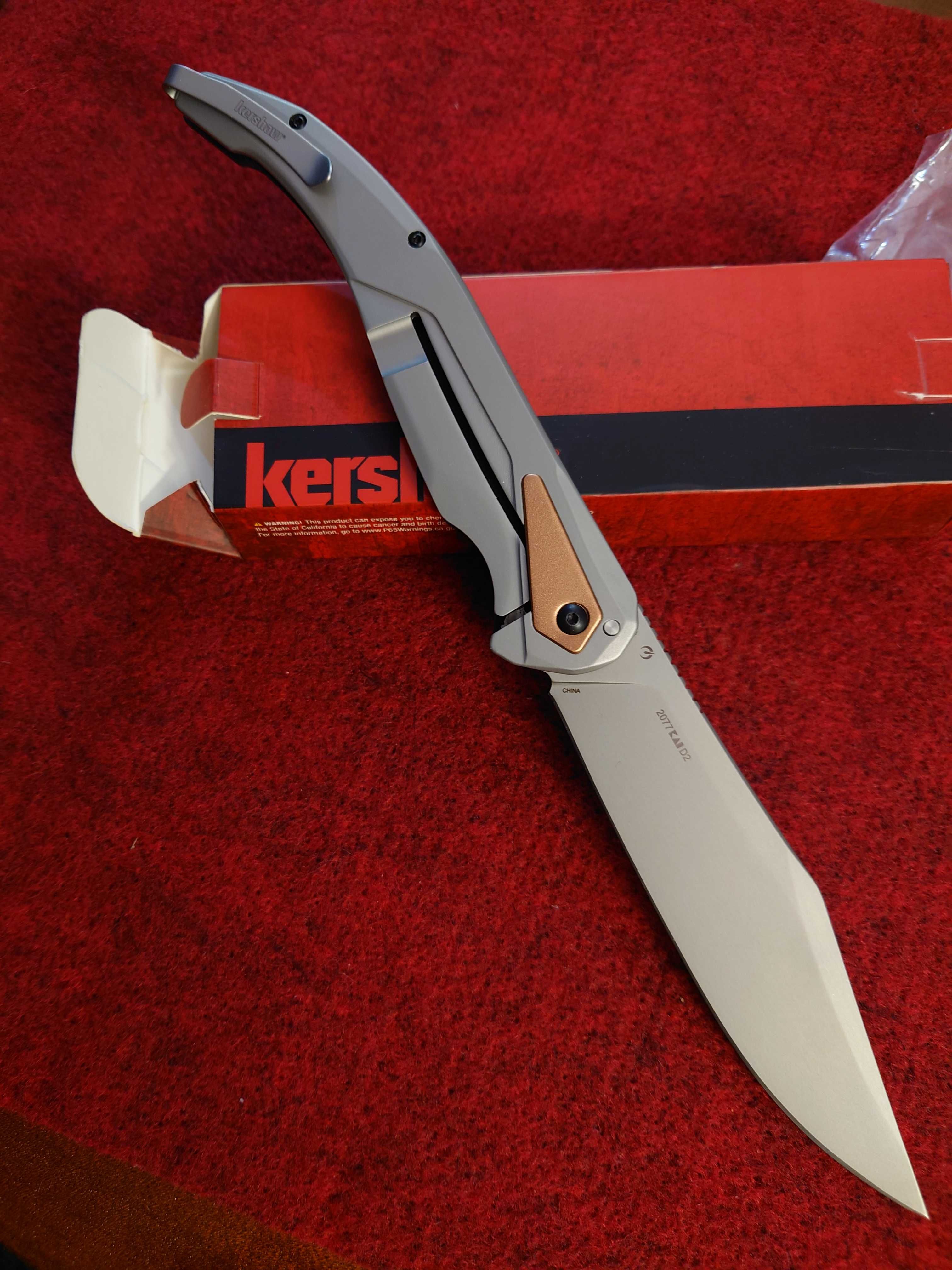 Нож Kershaw Strata XL Frame Lock Knife Black G10.