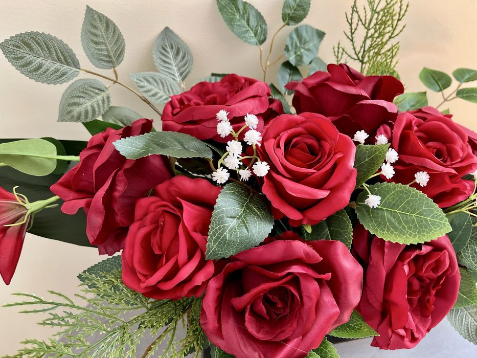 Kompozycja nagrobna, stroik na cmentarz