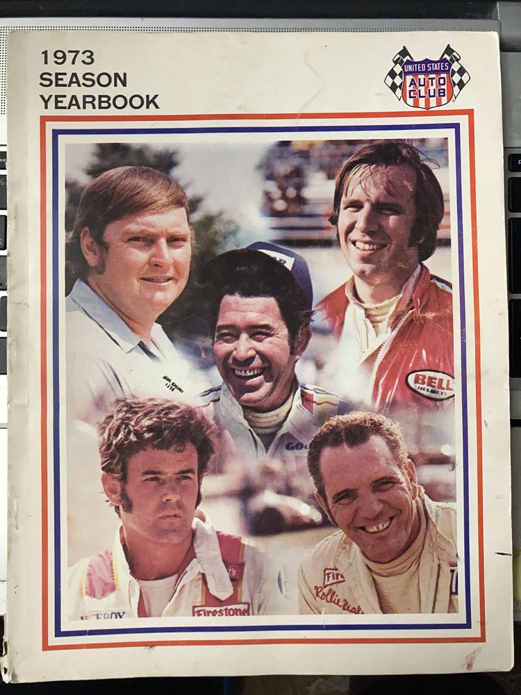 1973 USAC Season Yearbook / Ежегодник / Индикар