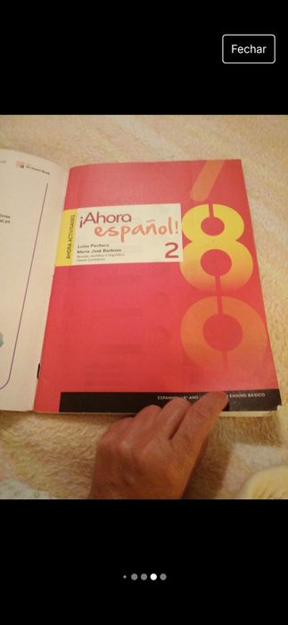 Caderno de actividades Ahora Español 2, 8ano
