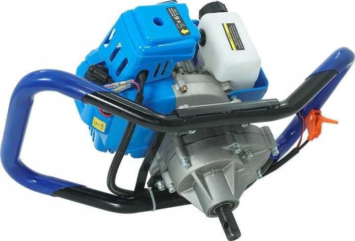 ŚWIDER SPALINOWY Wiertnica Glebowa Ziemi Gleby 5,2KM  +3 Wiertła