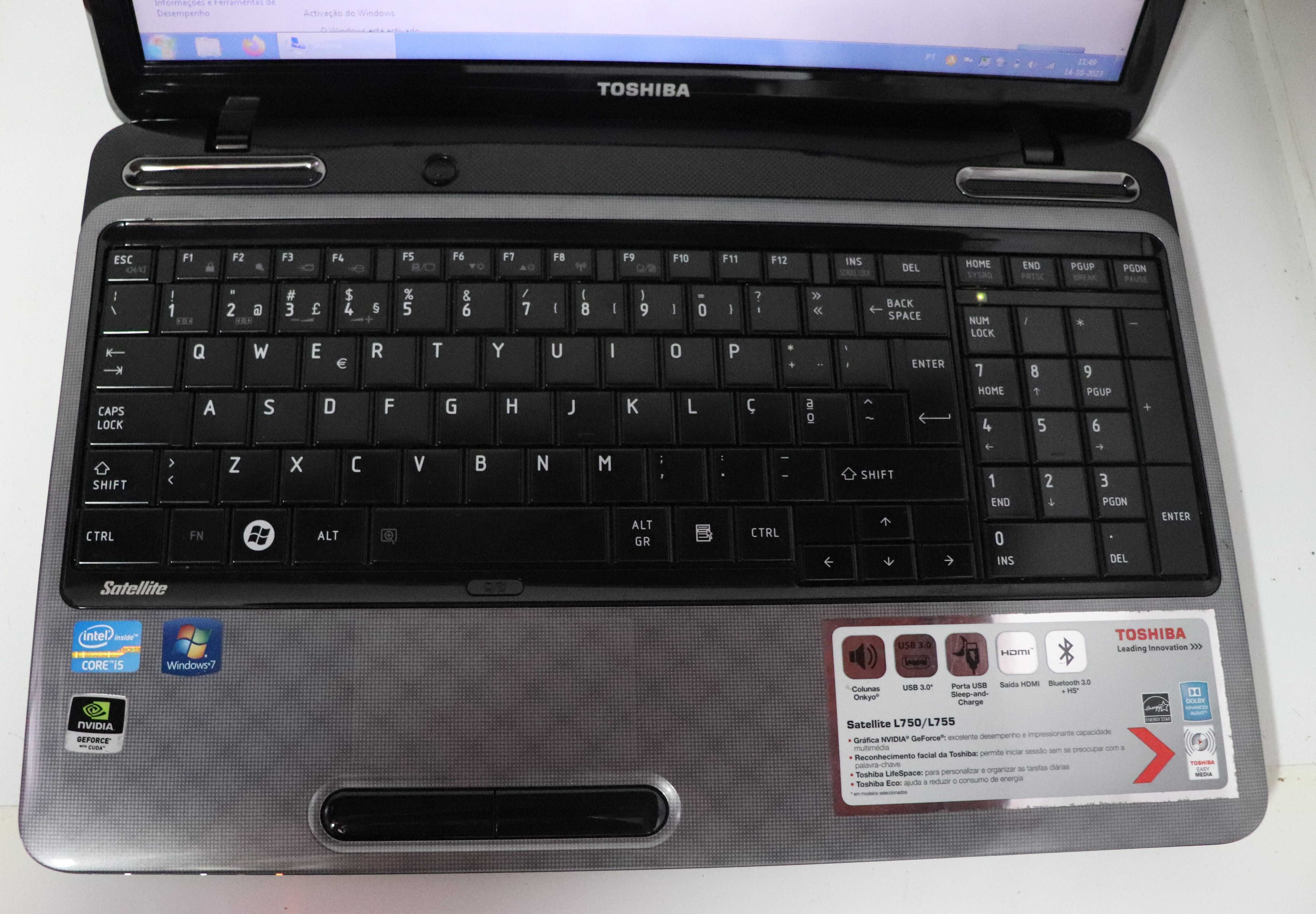 TOSHIBA - Satellite L755-13W - PC Portátil