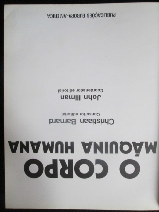O Corpo, Máquina Humana, de Prof. Christiaan Barnard