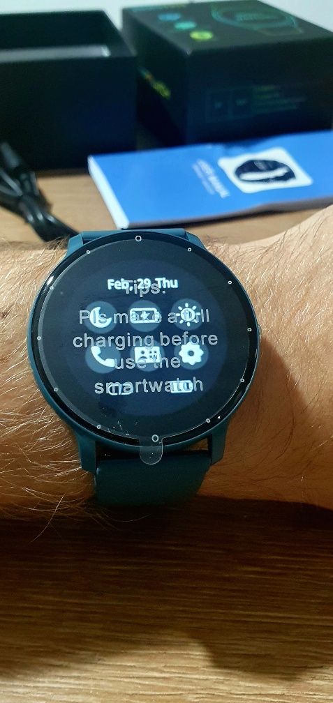 Smartwatch  pulsometr krokomierz