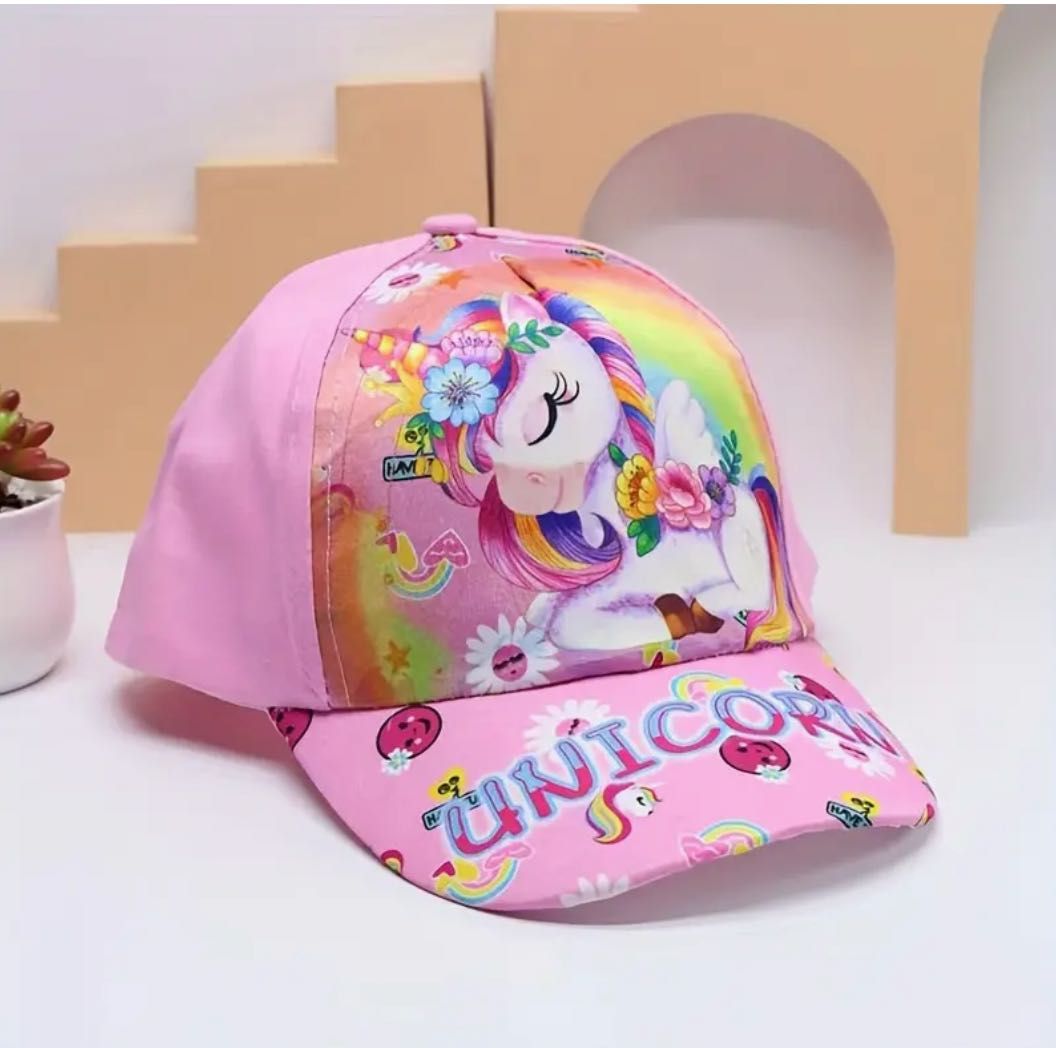 Boné / Chapéu Rosa Unicórnio NOVO