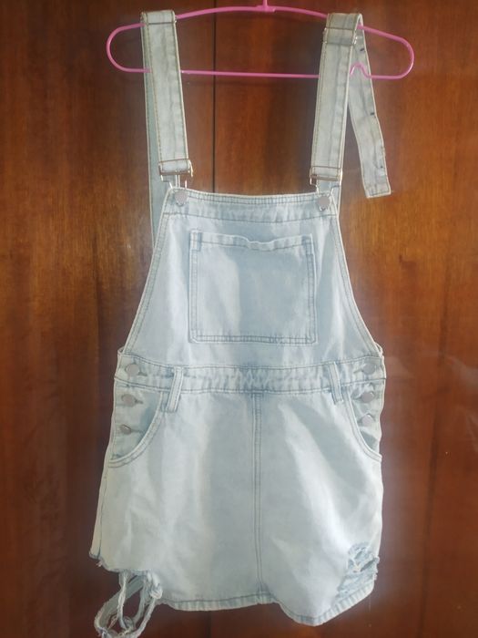 Спідниця джинсова /комбінезон