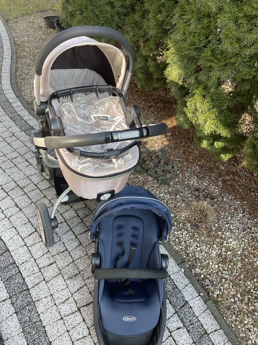 Wózek Graco symbio- głęboki i spacerówka