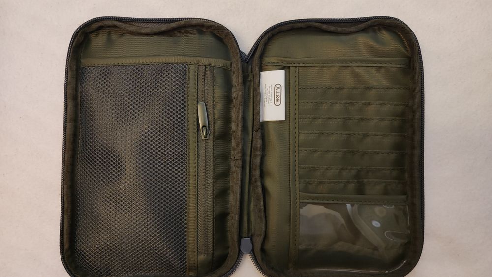 Portfel Dunlop podróżny czarny