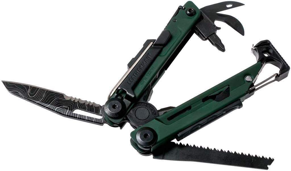 Мультитул Leatherman Signal Green Topo, синтетичний чохол 832692