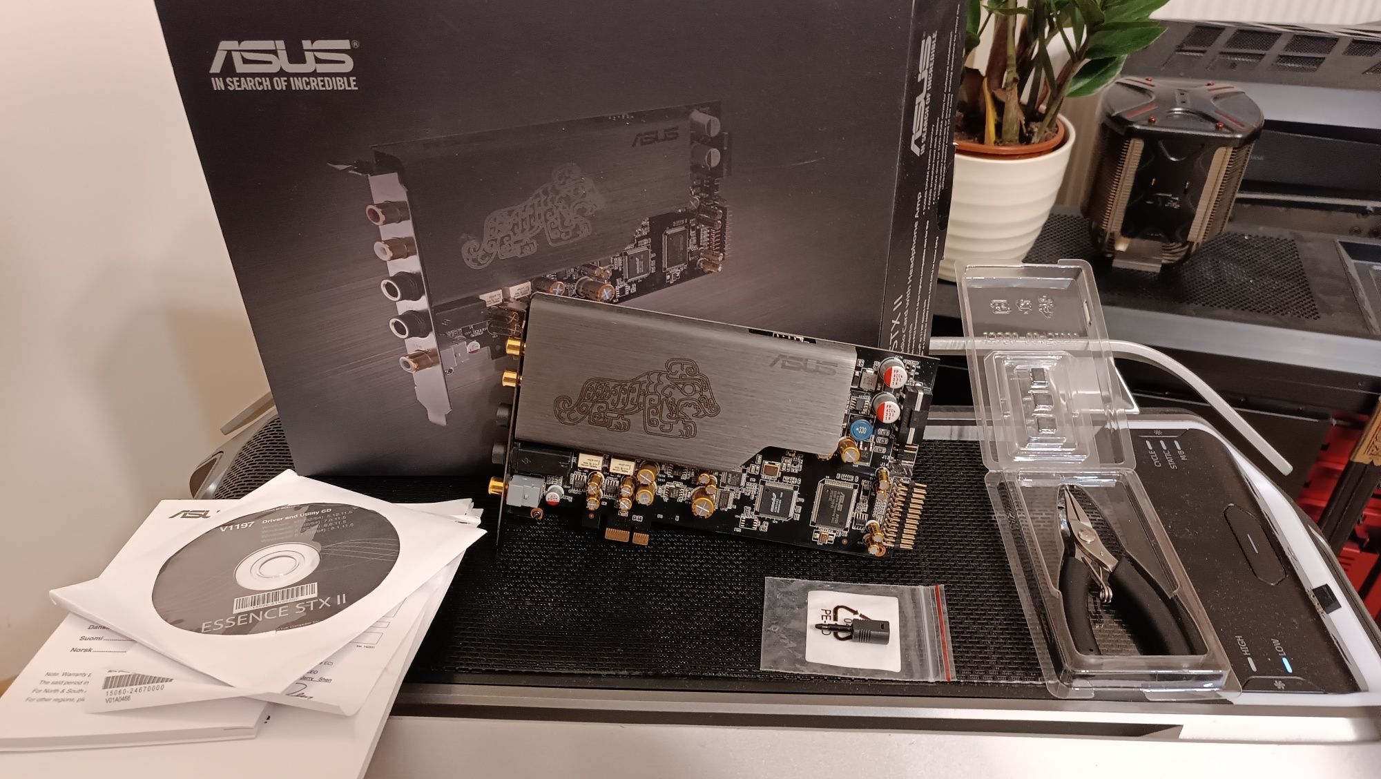 Asus Xonar STX II , jak nowa opampy