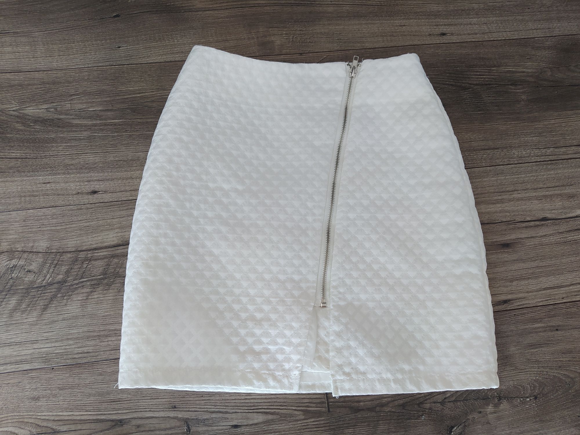 Biała spódnica mini Missguided, rozmiar S