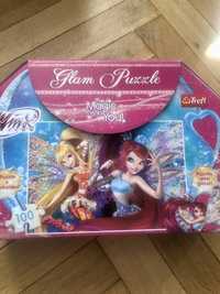 Puzzle dziecięce z brokatem WinX