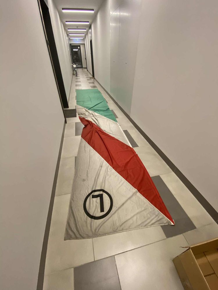 Maszt Legia Warszawa ze starego stadionu