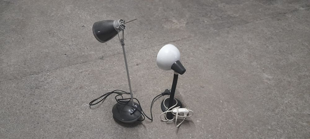 Candeeiros de teto e de secretária