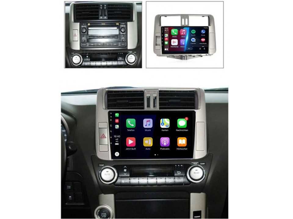 Radio samochodowe Android Toyota Prado 150 (9", LHD) 2009.-2013