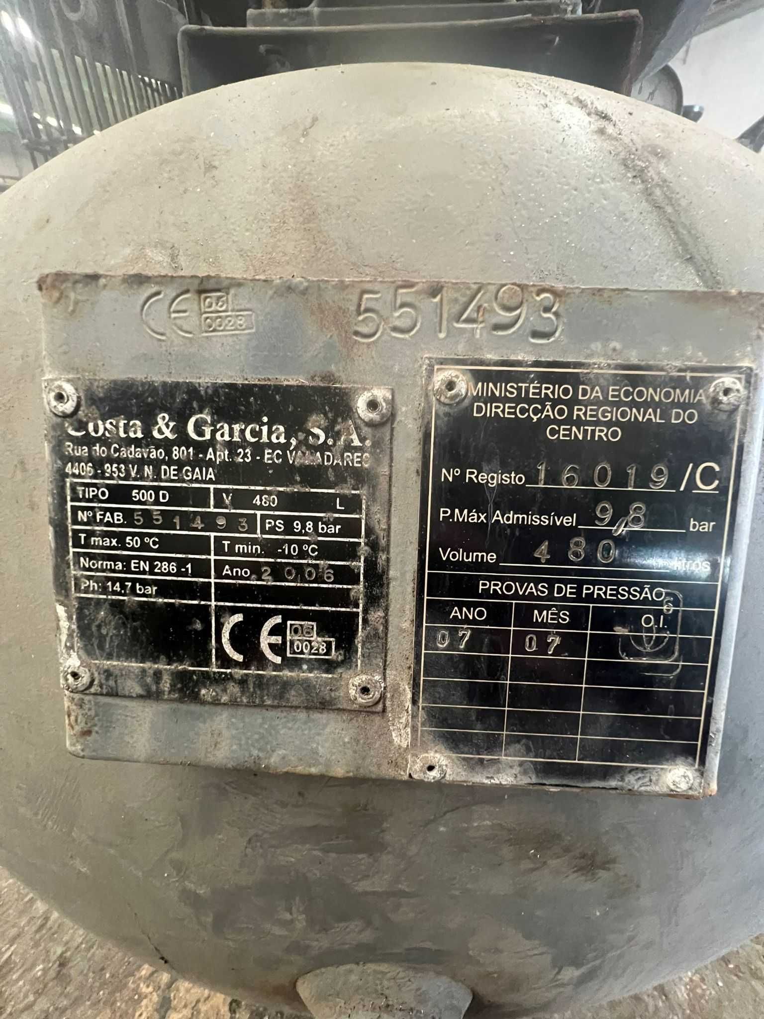 Compressor de 500L