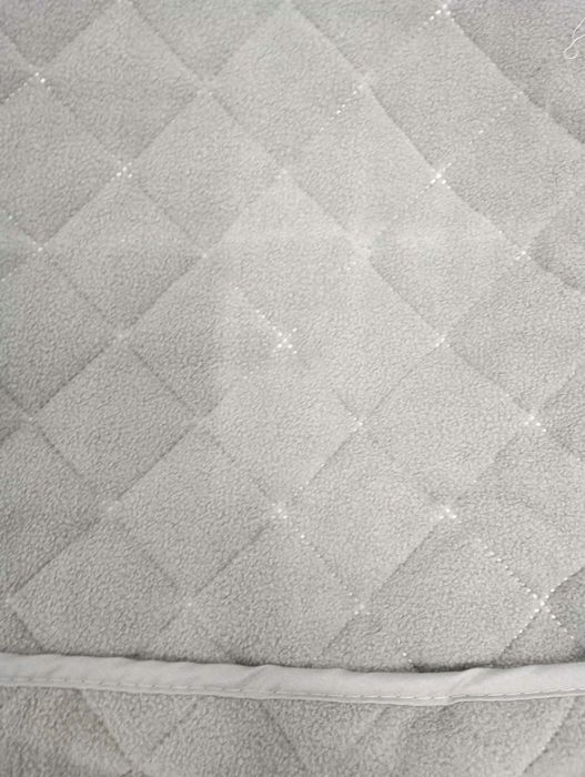 Pokrowiec na sofę szary 2 osobową 185 x 114 cm