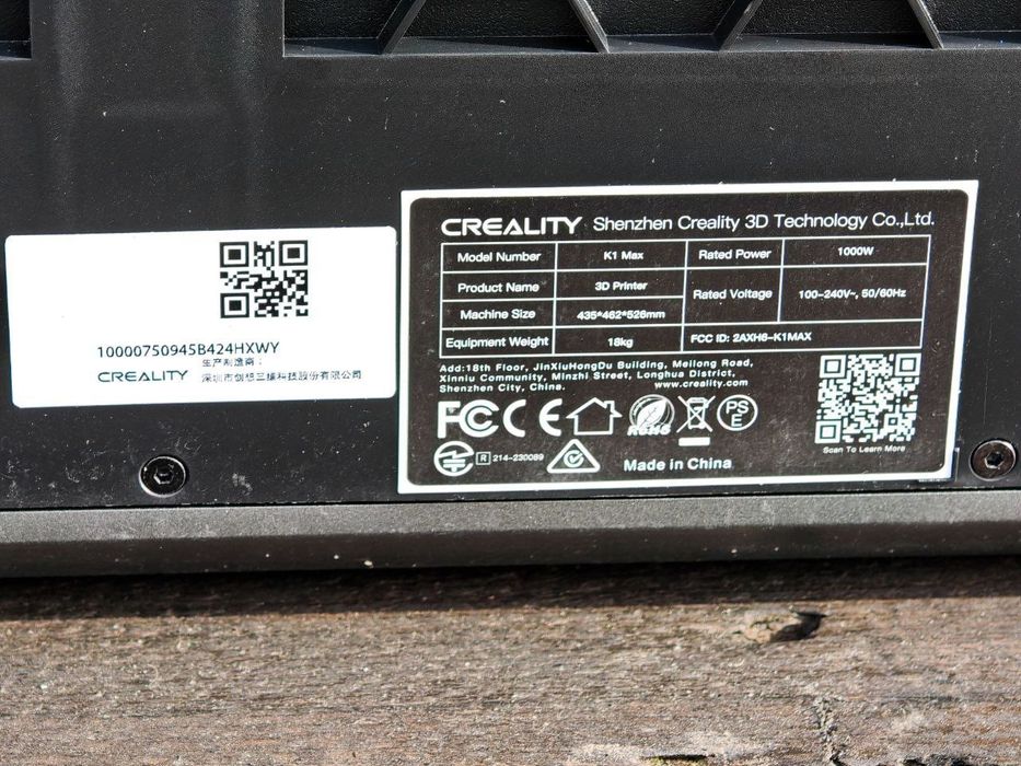 3D-принтер Creality K1 Max