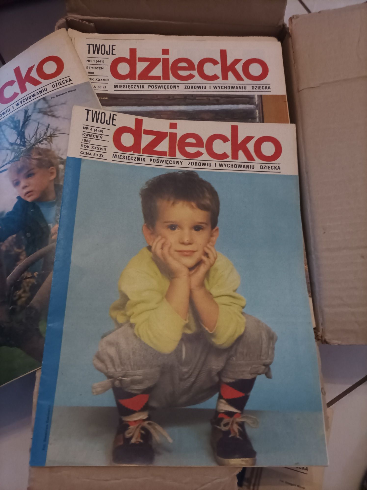 Miesięcznik dziecko czasopismo z prl-u
