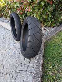 Pneus BMW GS 1200, 170/60r17 e 120/70r19