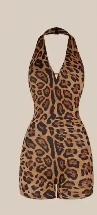 ZYM боді L леопардовий новий