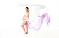 suknia ciążowa do sesji foto