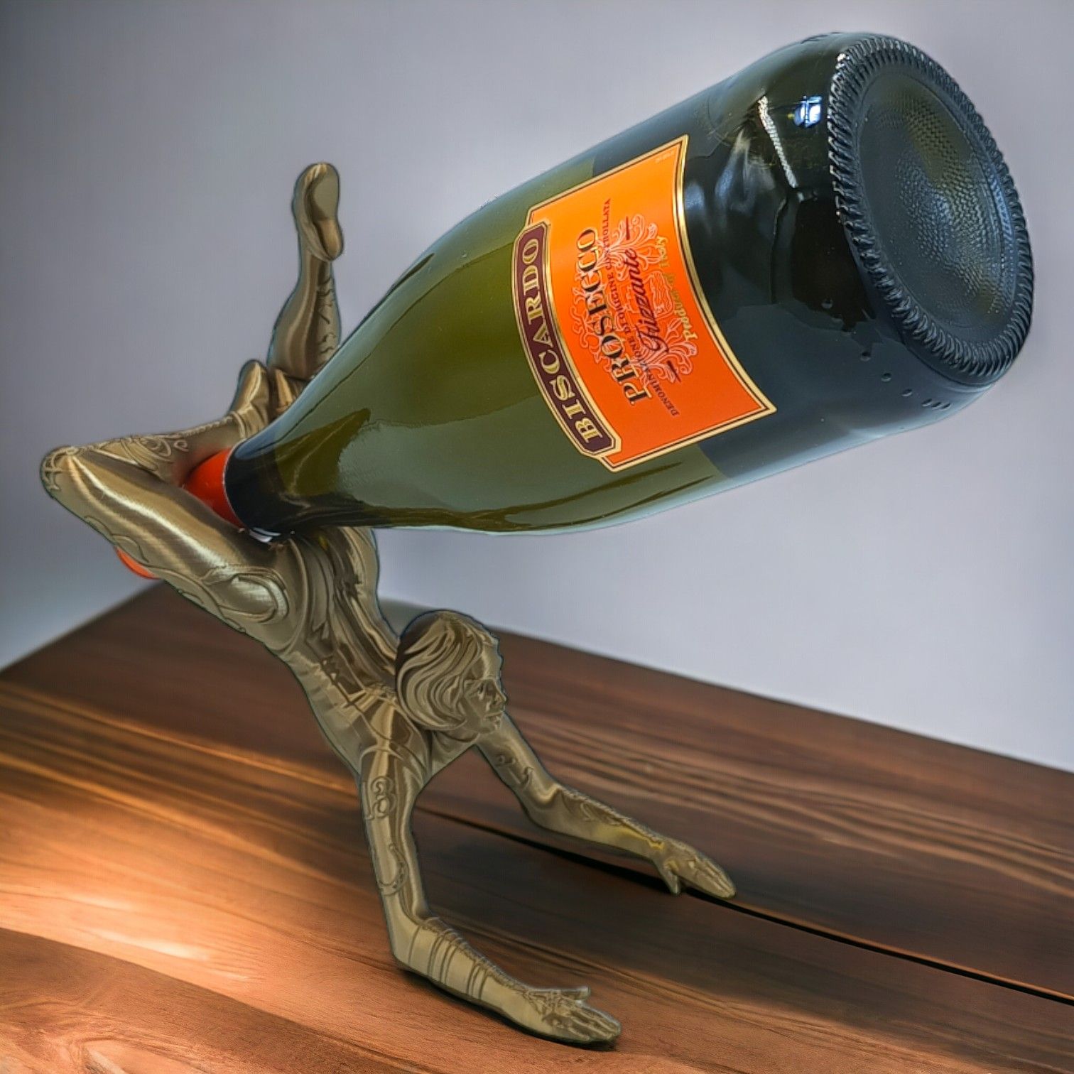 Stojak na Wino, Kobieca Figurka, Prezent, 3A2