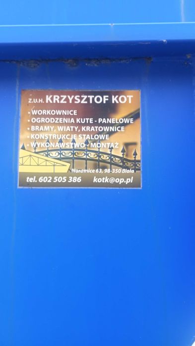 Workownica do materiałów sypkich.