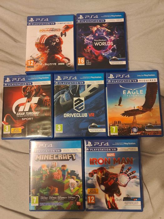 Gry PS4 mix + vr