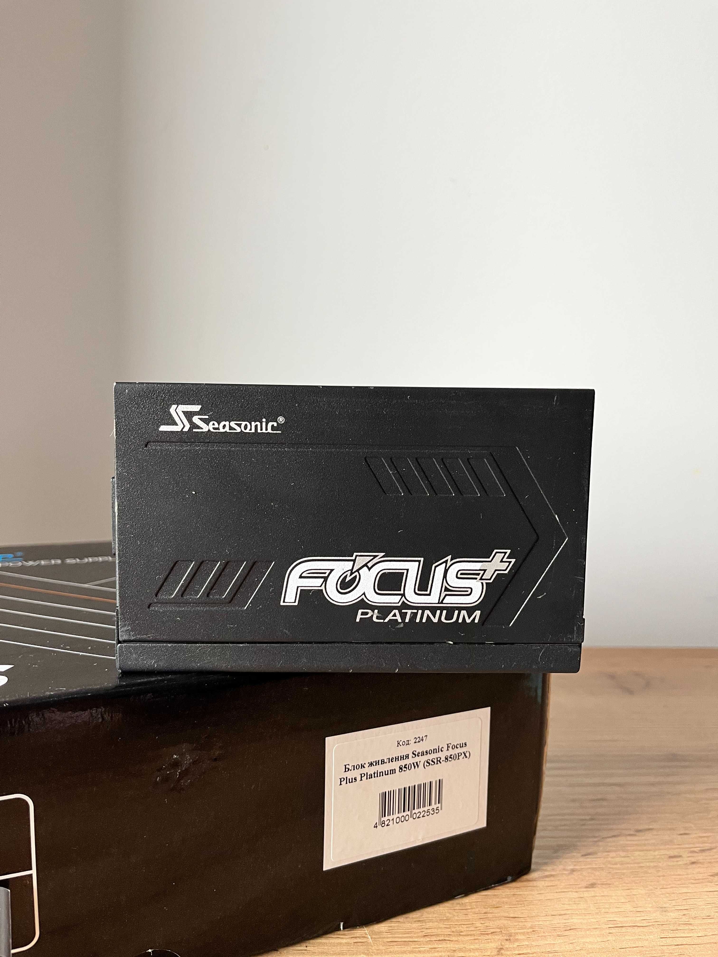Блок живлення Seasonic Focus Plus Platinum 850W (SSR-850PX)