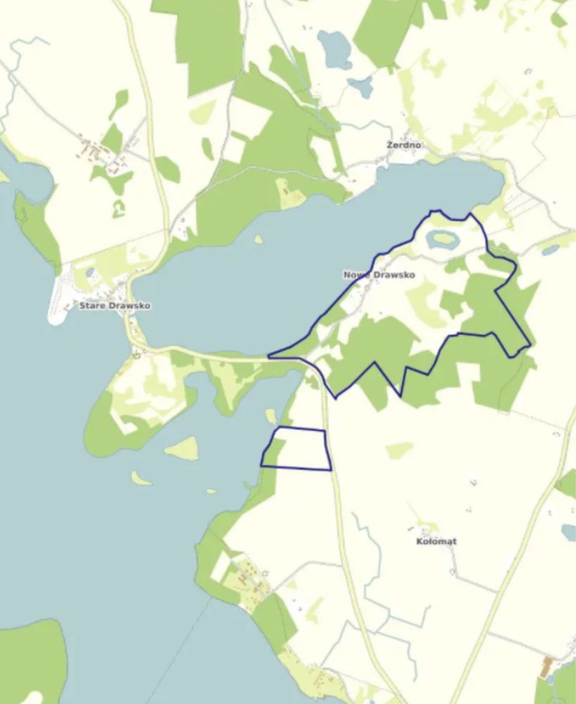Pojezierze Drawskie-Dzialka