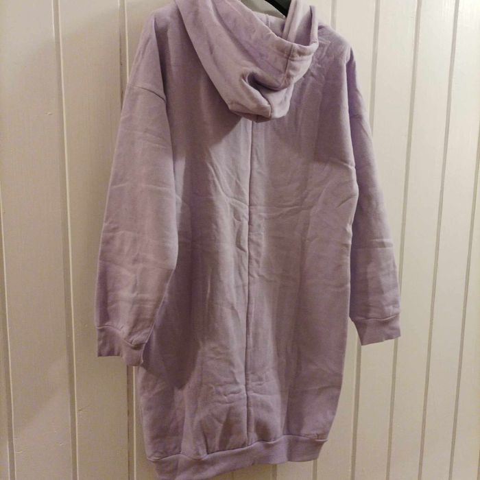 Sukienka damska dresowa lila.