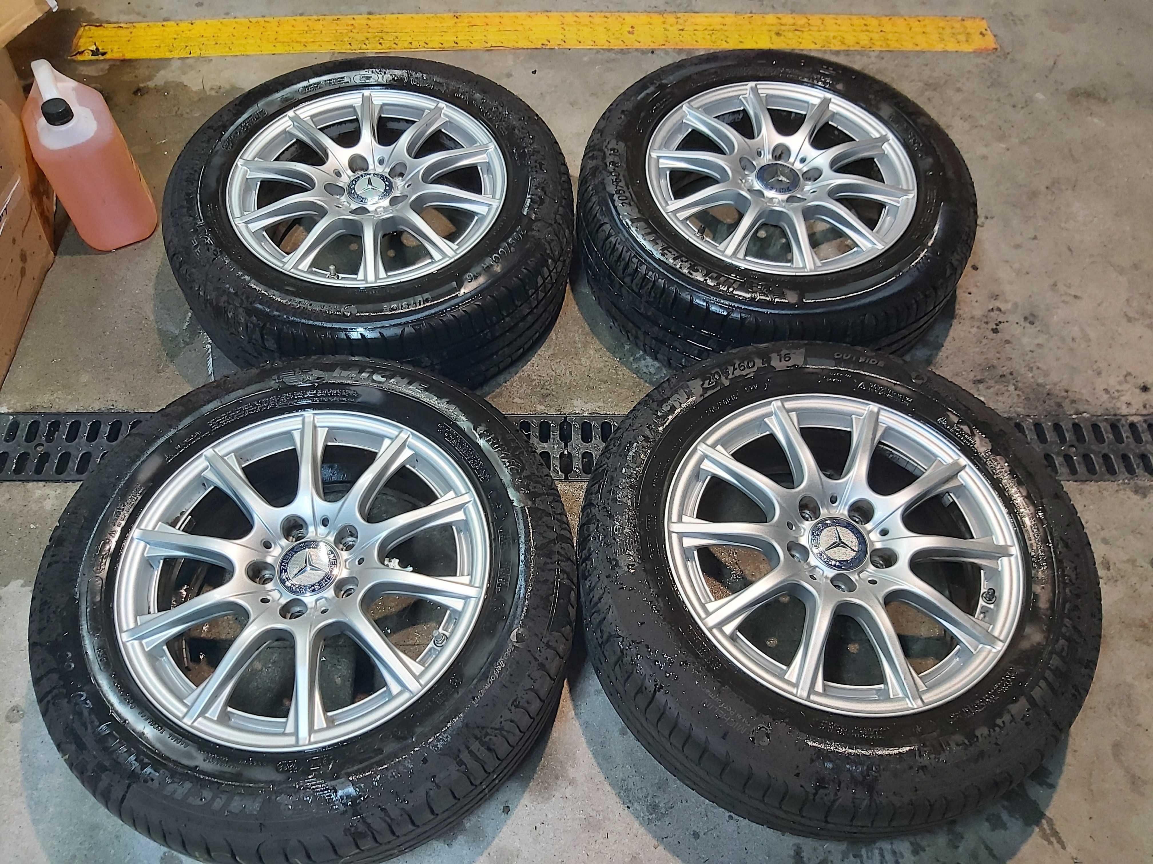 Koła 5x112 Mercedes nowe opony 205/60/16 Michelin felgi 16 5x112 A