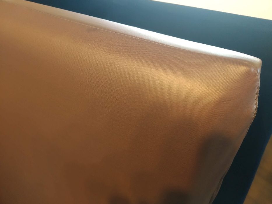 Capa €4 para cadeira tamanho médio, imitação de pele, elástica