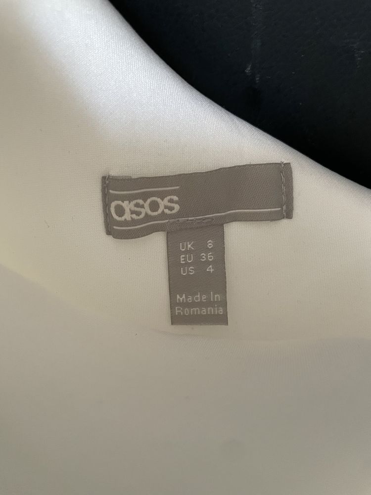 Біла сукня asos 8