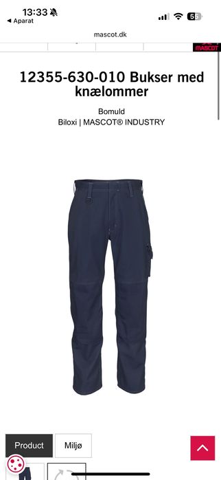 Spodnie robocze Mascot Biloxi 82C56