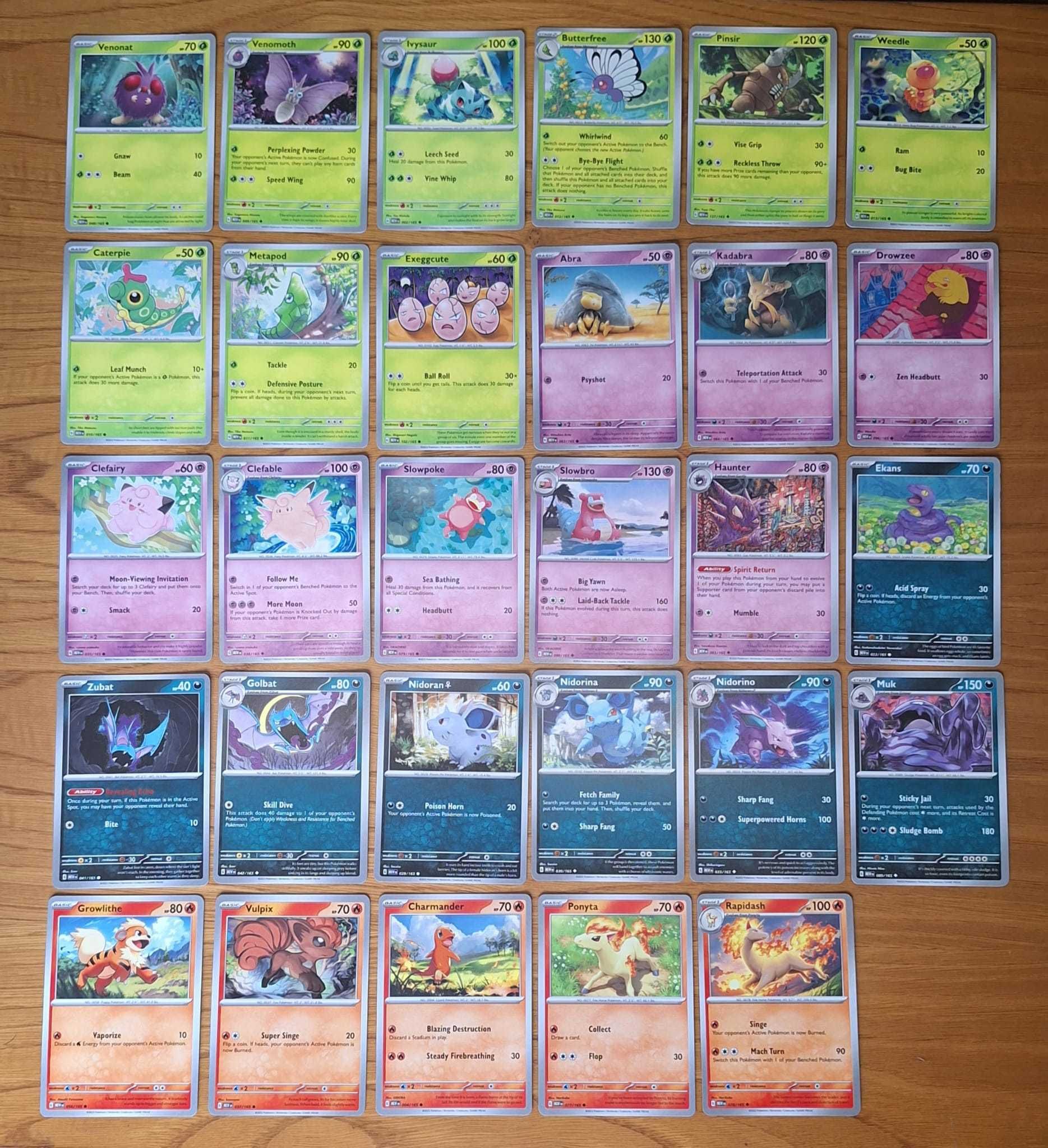 Cartas Pokémon Expansão 151