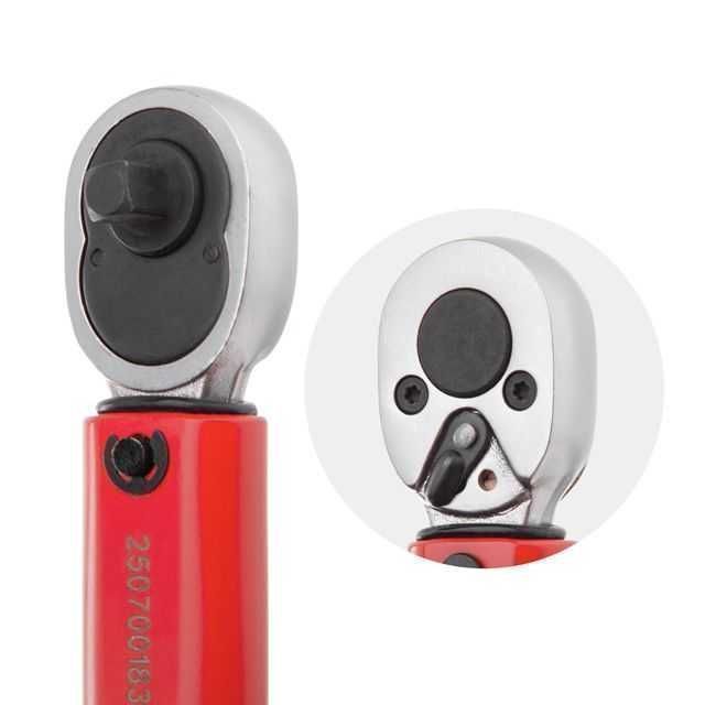 Ключ динамометричний 1/4", 2-24 Nm INTERTOOL XT-9011