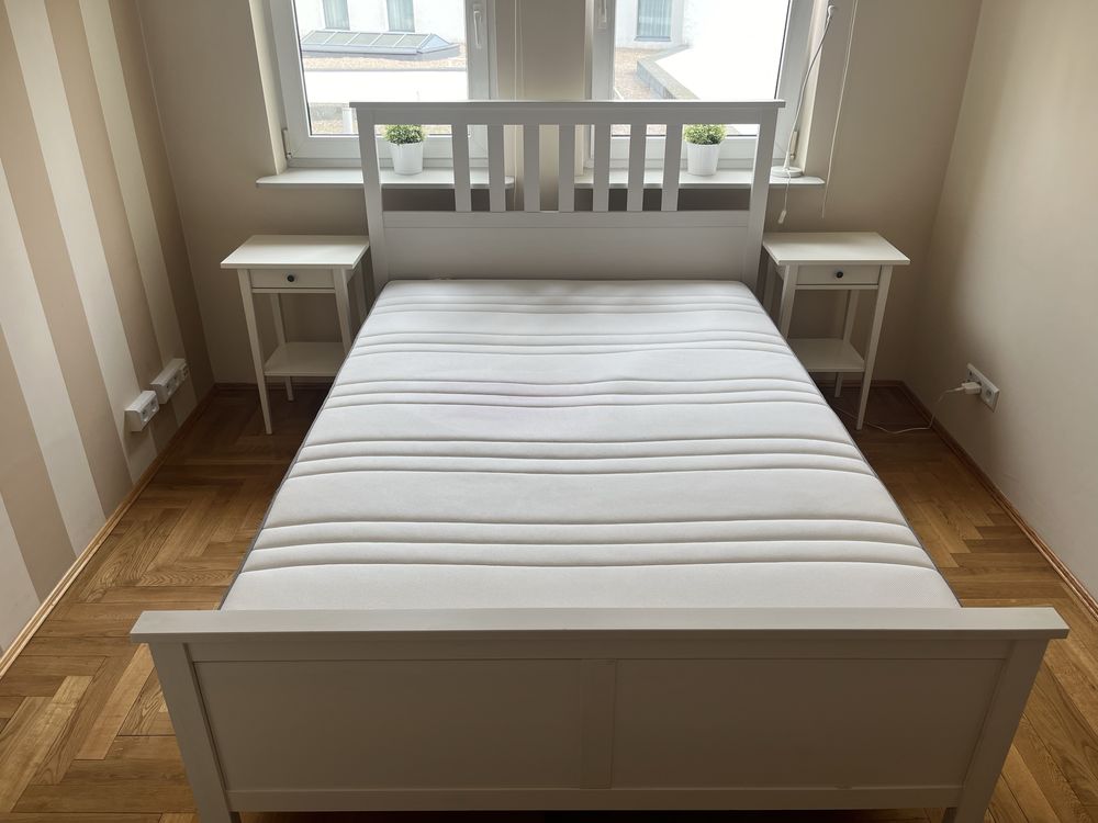 Zestaw mebli do sypialni IKEA HEMNES. Stan bdb.